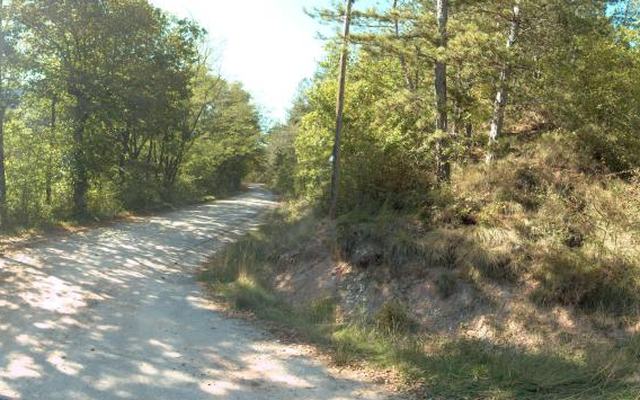 Vue depuis la rue — Déchetterie de Barrême