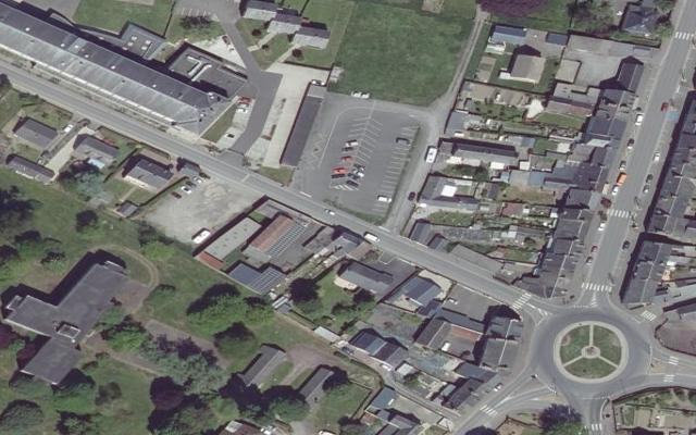 Vue aérienne — Déchetterie de Saint-Hilaire-du-Harcouët