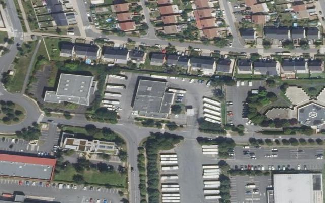 Vue aérienne — Déchetterie d'Étampes
