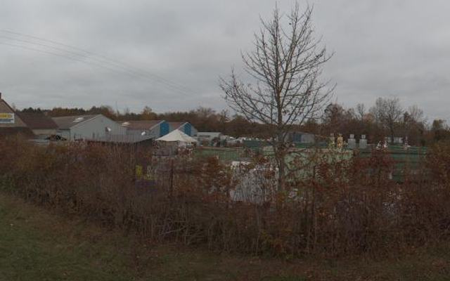 Vue depuis la rue — Déchetterie de Mailhac-sur-Benaize