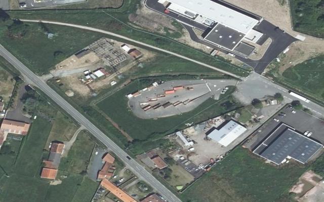 Vue aérienne — Déchetterie de Saint-Viaud