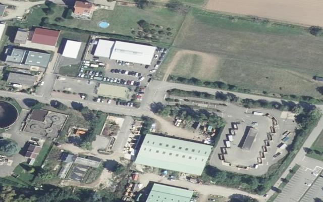 Vue aérienne — Déchetterie de Ribeauvillé