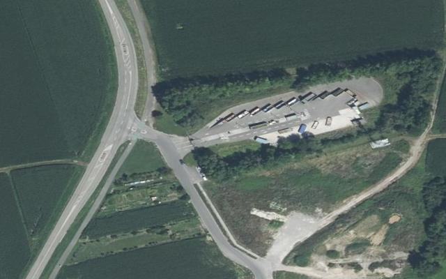 Vue aérienne — Déchetterie de Krautergersheim