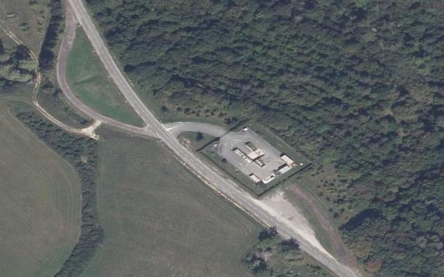 Vue aérienne — Déchetterie de Recey-sur-Ource