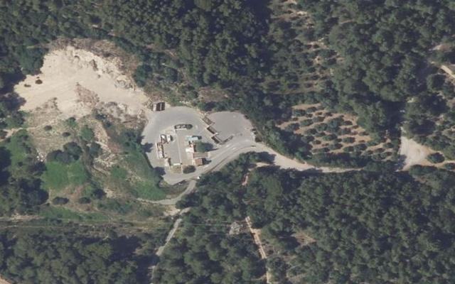Vue aérienne — Déchetterie de Barjols