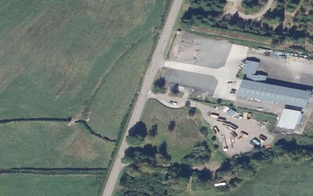 Vue aérienne — Déchetterie de Montsauche-les-Settons