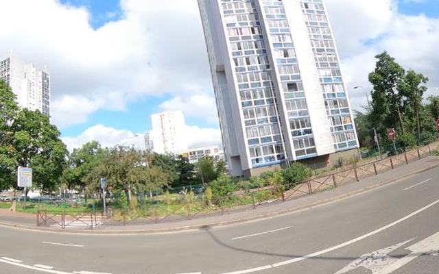 Vue depuis la rue — Déchetterie de Créteil
