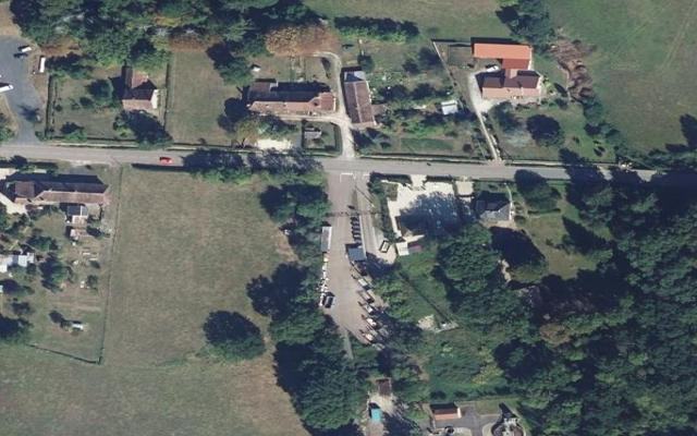 Vue aérienne — Déchetterie de Saint-Amand-en-Puisaye