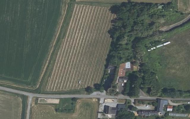 Vue aérienne — Déchetterie de Montjean-sur-Loire
