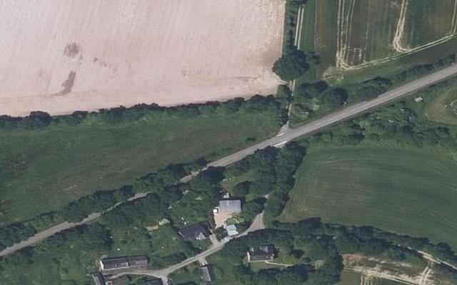Vue aérienne — Déchetterie de Riaillé