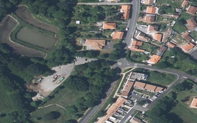 Vue aérienne — Déchetterie de Saint-Mars-de-Coutais