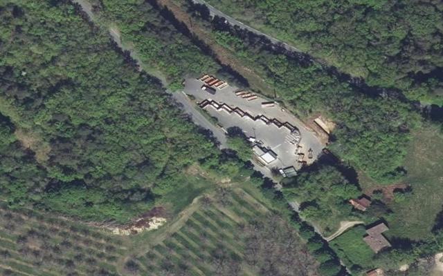 Vue aérienne — Déchetterie de Sarlat-la-Canéda