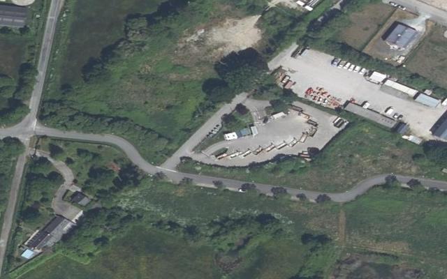 Vue aérienne — Déchetterie de Savenay
