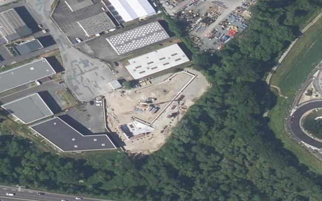 Vue aérienne — Déchetterie de la-Chapelle-sur-Erdre