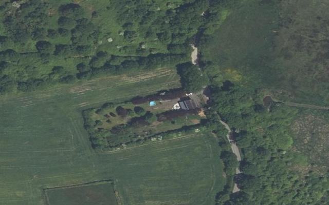 Vue aérienne — Déchetterie de Donges