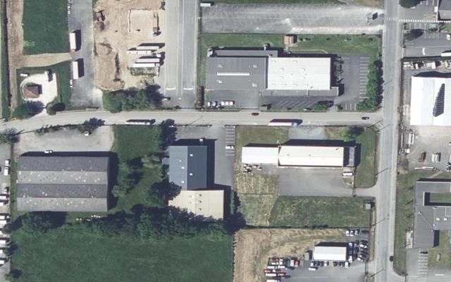 Vue aérienne — Déchetterie de Bergerac