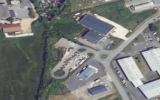 Vue aérienne — Déchetterie de Vouziers