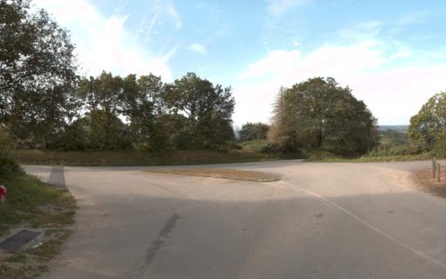 Vue depuis la rue — Déchetterie de Scrignac
