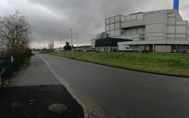 Vue depuis la rue — Déchetterie de Nantes