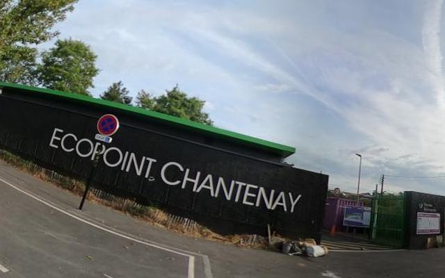 Vue depuis la rue — Ecopoint de Chantenay