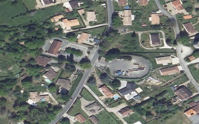 Vue aérienne — Déchetterie de Coulounieix-Chamiers