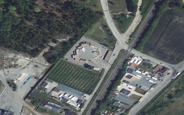 Vue aérienne — Déchetterie de Neuville-sur-Escaut