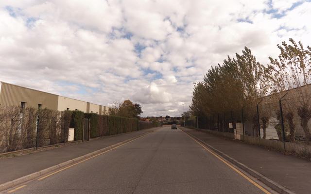 Vue depuis la rue — Déchetterie de Tourcoing