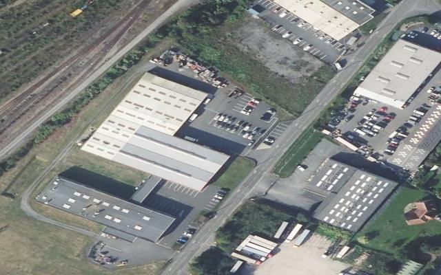 Vue aérienne — Déchetterie d'Achicourt
