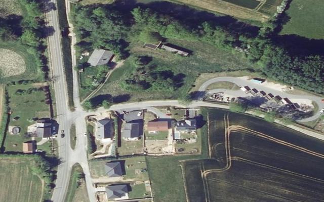 Vue aérienne — Déchetterie de Poix-Terron