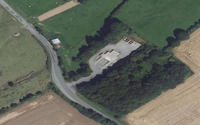 Vue aérienne — Déchetterie d'Avesnes-le-Comte