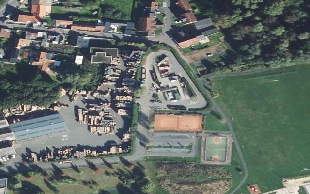 Vue aérienne — Déchetterie de Biache-Saint-Vaast