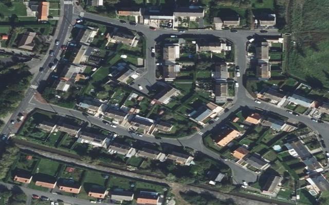 Vue aérienne — Déchetterie de Calais Ouest