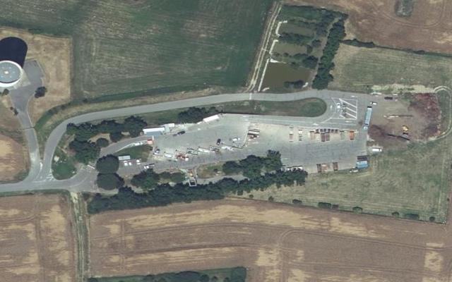Vue aérienne — Déchetterie de Saint-Lys