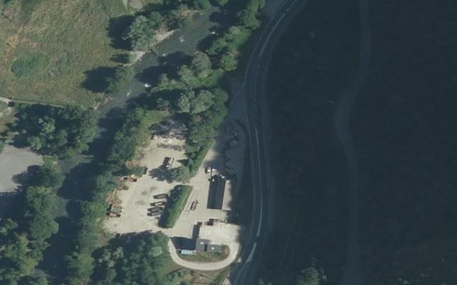 Vue aérienne — Déchetterie de Grézian
