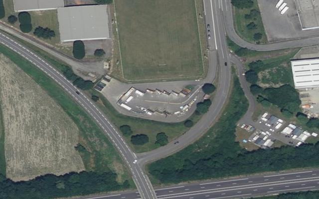 Vue aérienne — Déchetterie de Tarbes-Sud