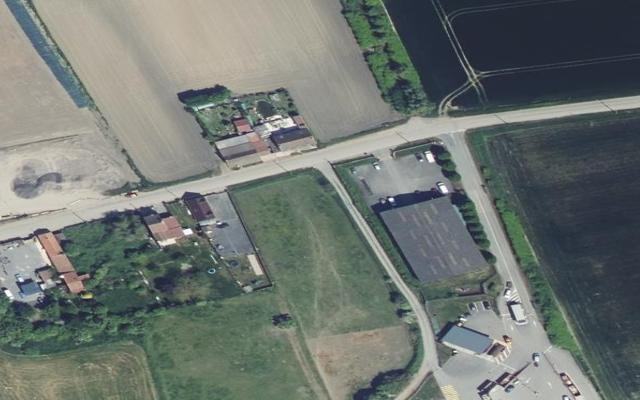 Vue aérienne — Déchetterie d'Aniche