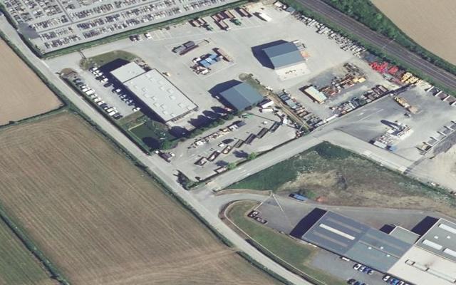 Vue aérienne — Déchetterie d'Avesnelles
