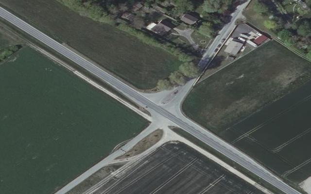 Vue aérienne — Déchetterie Livry-Louvercy