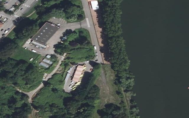 Vue aérienne — Déchetterie de d'Ars-sur-Moselle (la Mance)