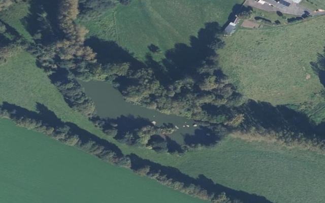 Vue aérienne — Déchetterie de Saint-Georges-de-Reintembault