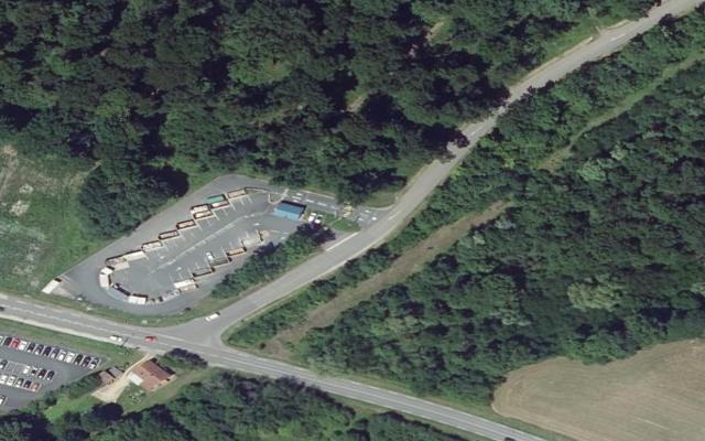 Vue aérienne — Déchetterie de Sarreguemines - Folpersviller