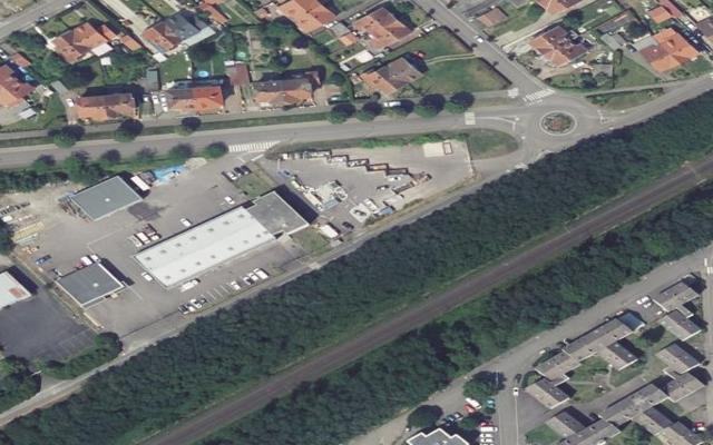 Vue aérienne — Déchetterie de Stiring-Wendel