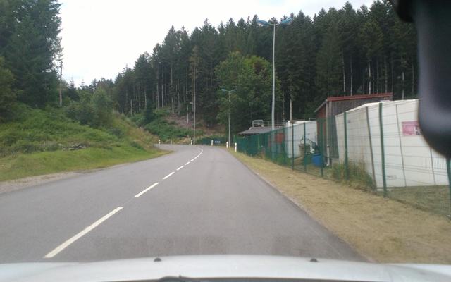 Vue depuis la rue — Déchetterie de Gérardmer