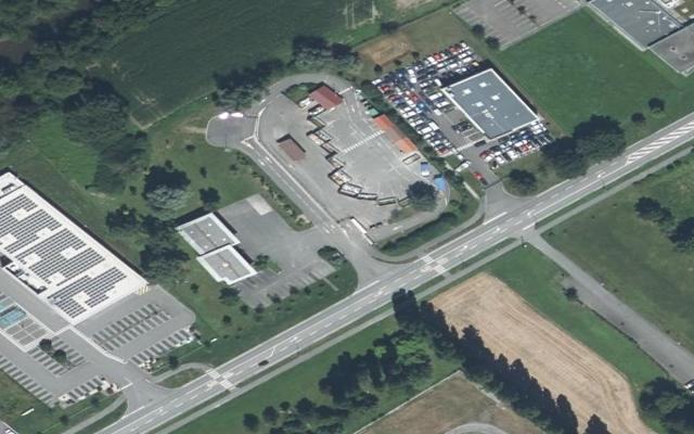 Vue aérienne — Déchetterie de Drusenheim