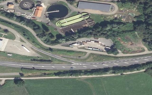 Vue aérienne — Déchetterie de Sainte-Marie-aux-Mines
