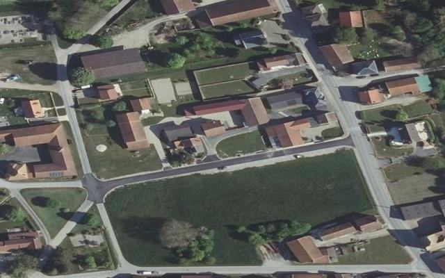 Vue aérienne — Déchetterie de Vaudesincourt