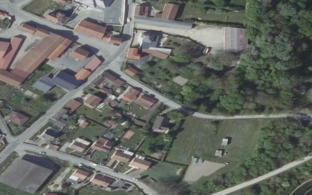 Vue aérienne — Déchetterie de Pontfaverger