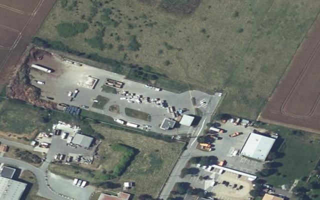 Vue aérienne — Déchetterie de Labarthe-sur-Lèze