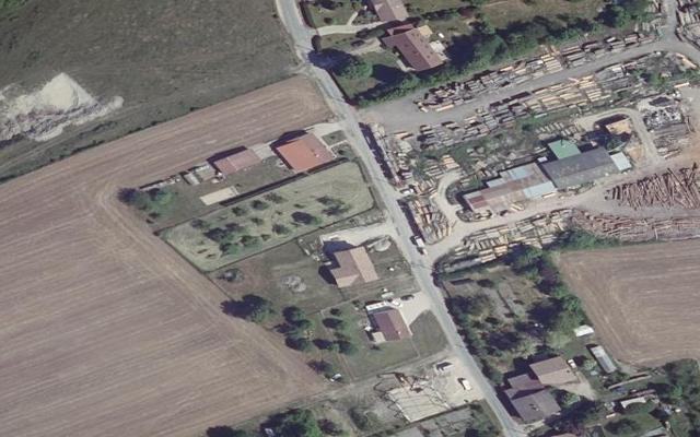 Vue aérienne — Déchetterie de Villers-en-Argonne