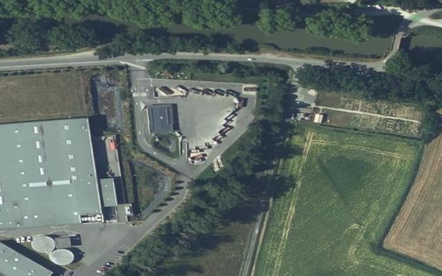 Vue aérienne — Déchetterie de Montgiscard